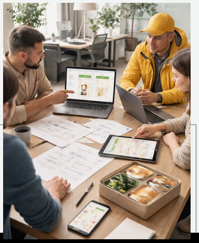 Разработка агрегатора доставки еды в Озёрске от 15213 р., АвикейОзр